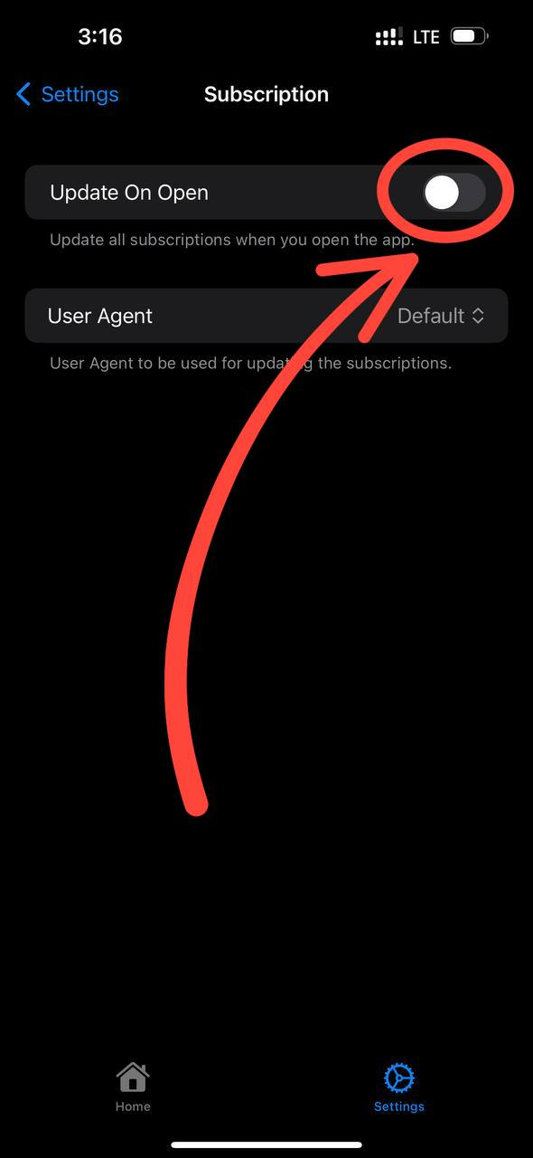 مرحله ۵ - فعال‌سازی Update On Open